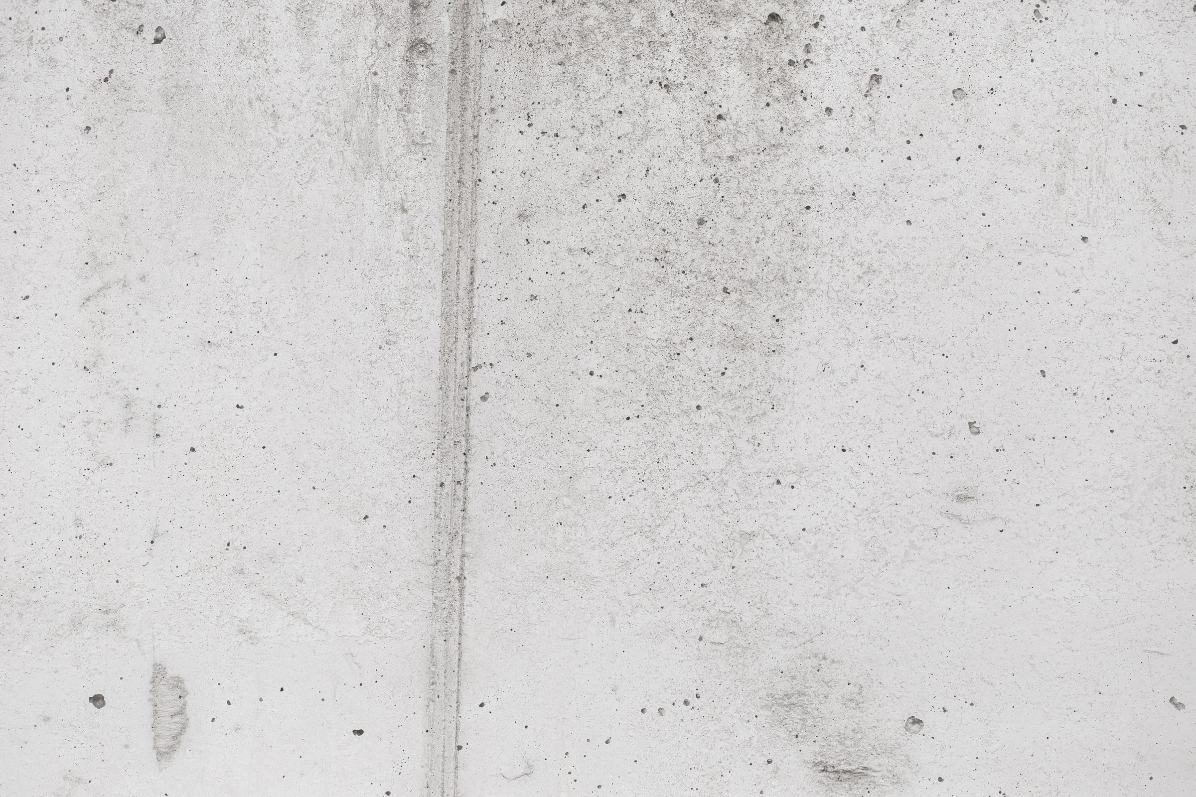 Board-formed concrete wall with subtle tonal variation